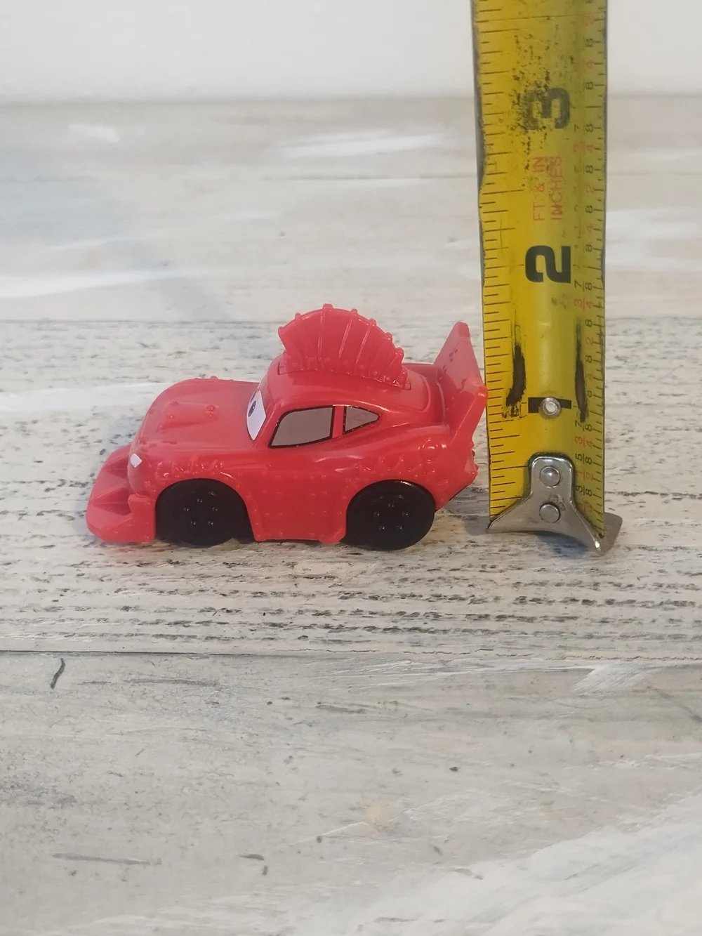 2022 McDonald's Disney Cars On The Road Rumbler Lightning McQueen Happy Meal